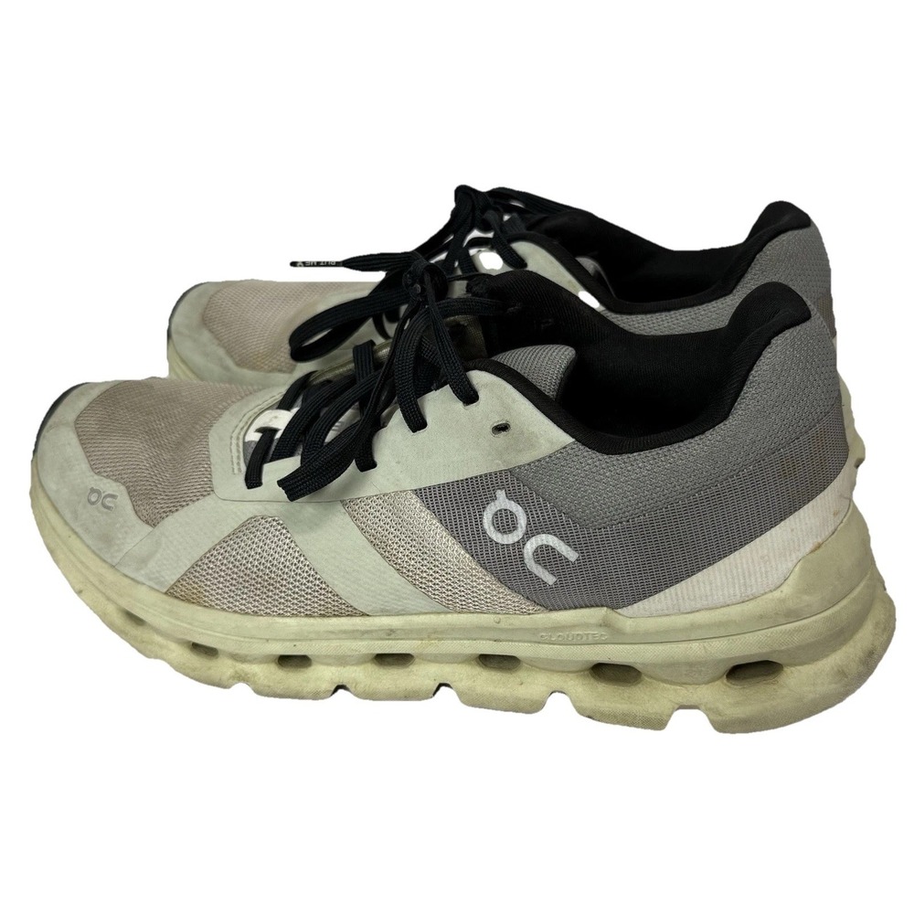 Women's ON CLOUDRUNNER Running Athletic Cloudtec Gym Shoes Frost/Aloe 6.5/37.5